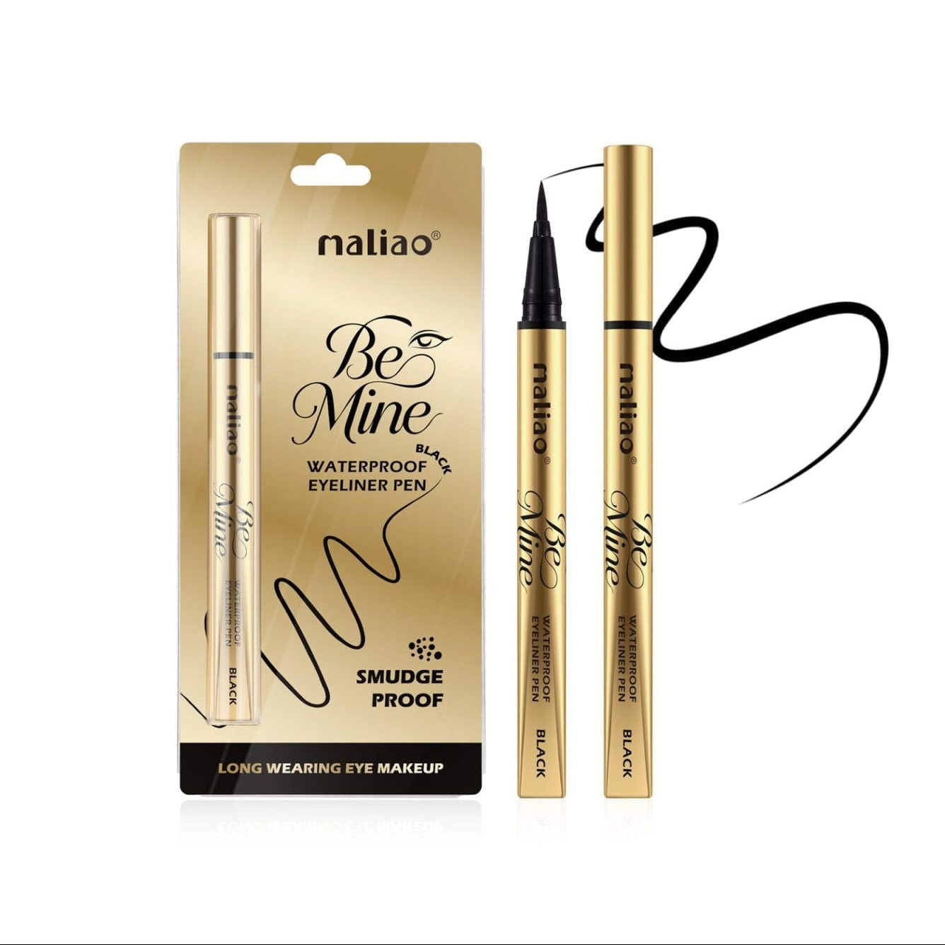 Maliao® Be Mine Waterproof Eyeliner Pen Black