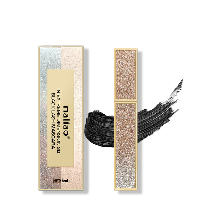 Maliao Black Lash Mascara Extreme 3D Dimension for Mesmerizing Lashes