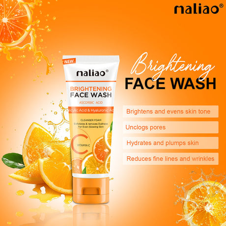 Maliao® Brightening Face Wash Vitamin C Cleanser. maliao.pk