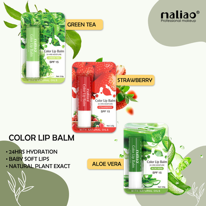 Maliao® Color Lip Balm Hydrating Tinted Care