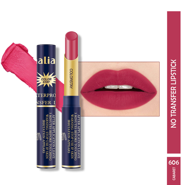 Maliao Color stay Waterproof No-Transfer Lipstick