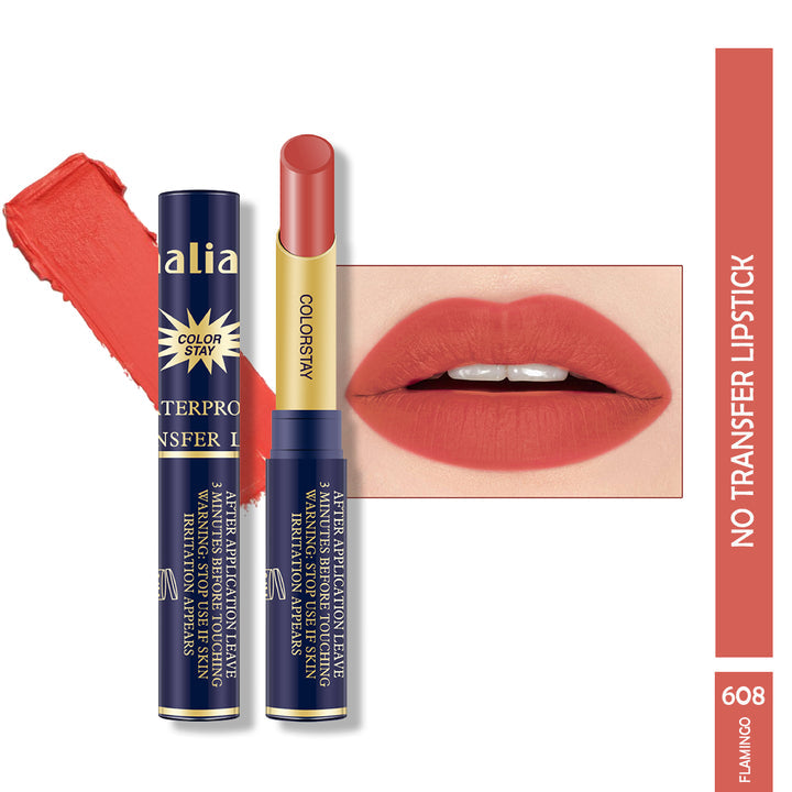 Maliao Color stay Waterproof No-Transfer Lipstick