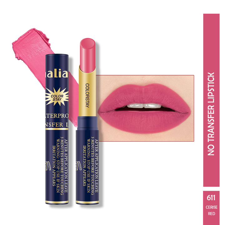 Maliao Color stay Waterproof No-Transfer Lipstick