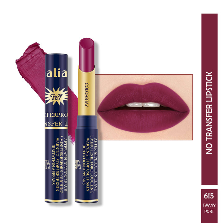 Maliao Color stay Waterproof No-Transfer Lipstick