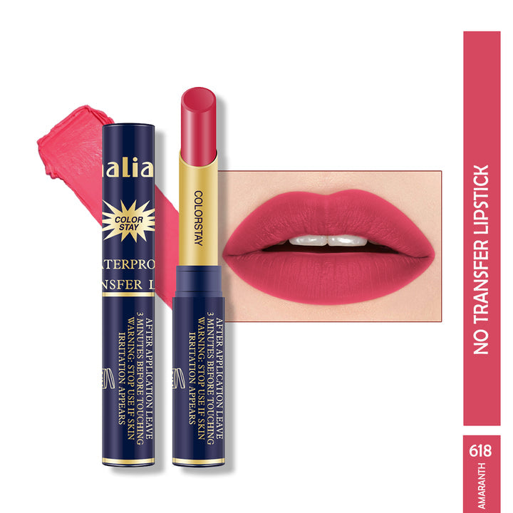 Maliao Color stay Waterproof No-Transfer Lipstick
