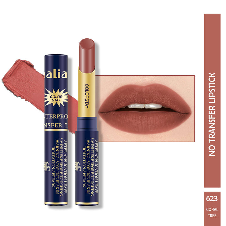 Maliao Color stay Waterproof No-Transfer Lipstick