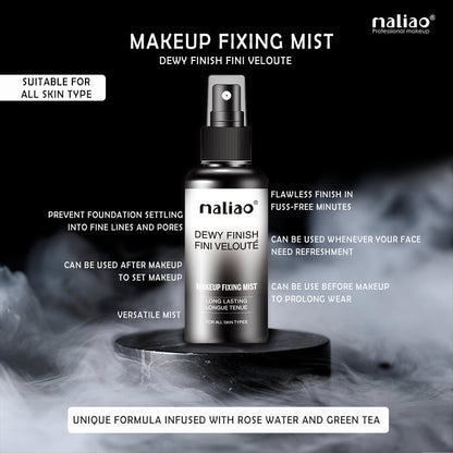 Maliao® Dewy Finish Makeup Fixing Mist Long Lasting
