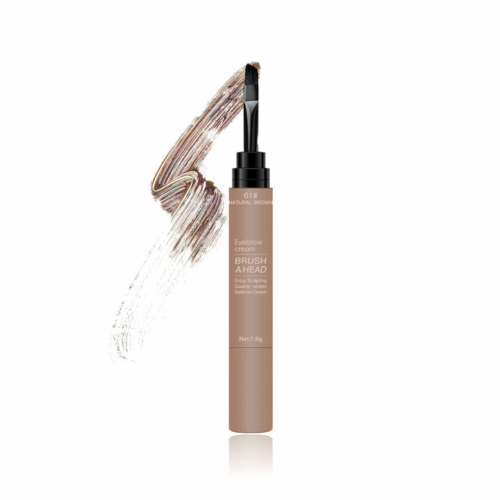 Maliao® Double-Ended Eyebrow Cream Brush