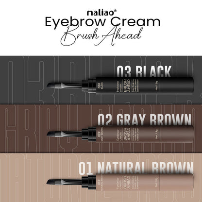 Maliao® Double-Ended Eyebrow Cream Brush