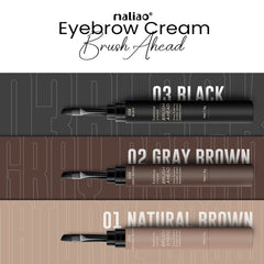 Maliao Double-Ended Eyebrow Cream Brush