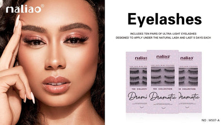 Maliao® Dramatic Faux Mink Eyelashes Set