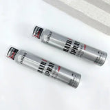 Two bottles of hair spray labeled 'Hair Spray Extreme Hold' on a white background.
