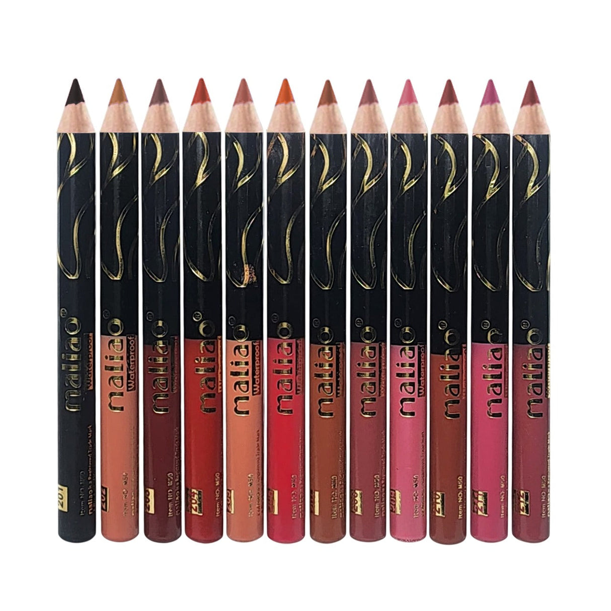 Maliao® Eye & Lip Liner Pencil Set – Long-Lasting Colors