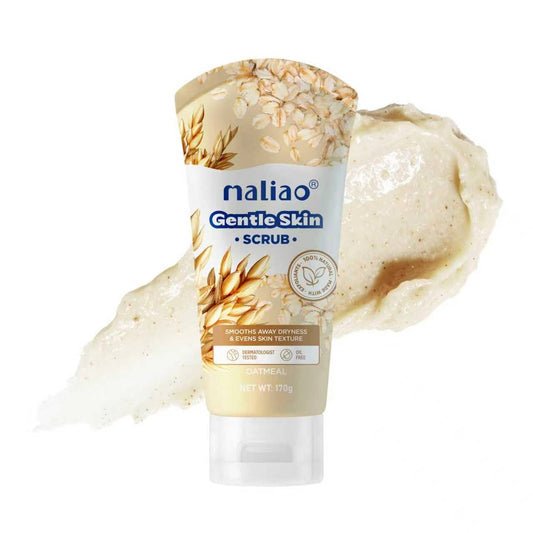 Maliao® Gentle Skin Scrub – Mild Exfoliating Face Scrub for Smooth, Soft Skin