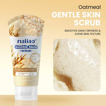 Maliao® Gentle Skin Scrub – Mild Exfoliating Face Scrub for Smooth, Soft Skin