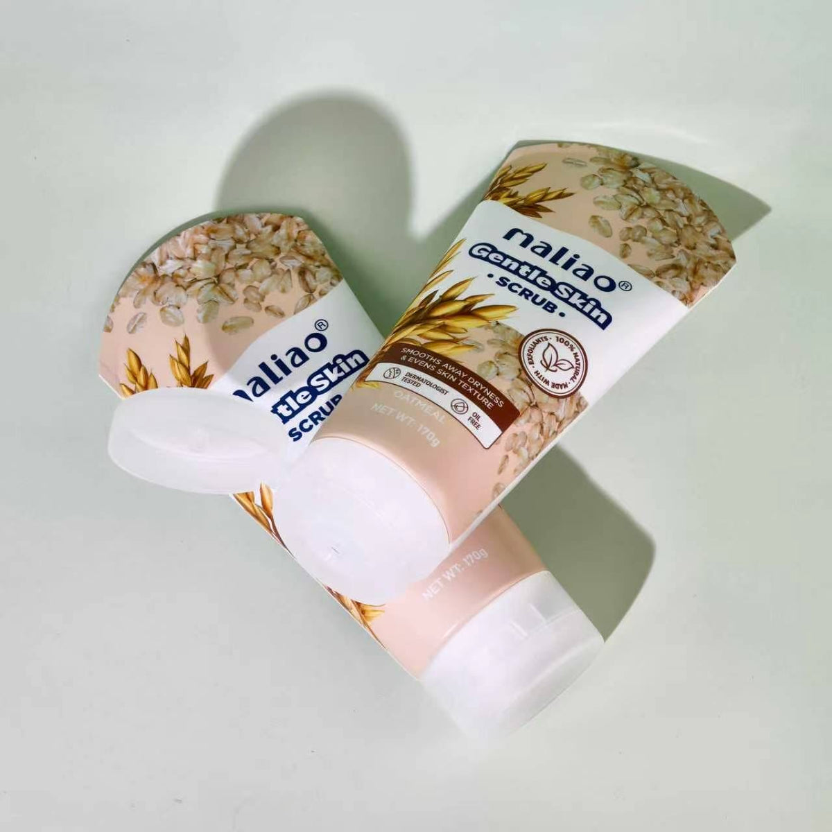 Maliao® Gentle Skin Scrub – Mild Exfoliating Face Scrub for Smooth, Soft Skin