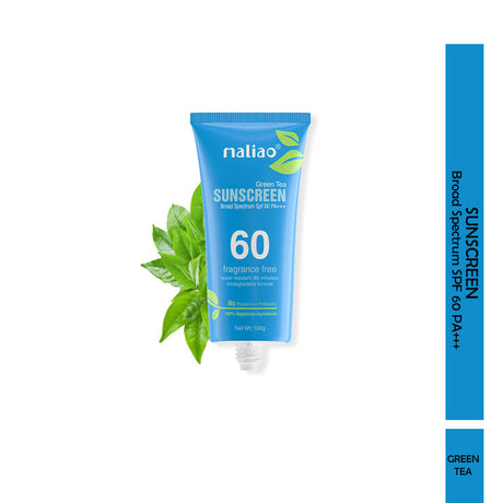 Maliao® Green Tea Sunscreen SPF 60 PA+++. maliao.pk