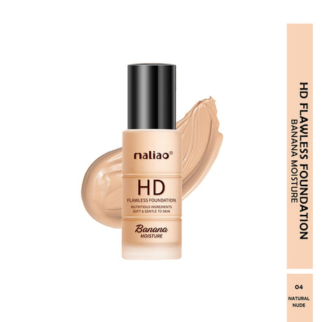Maliao® HD Flawless Foundation Banana Moisture Full Coverage