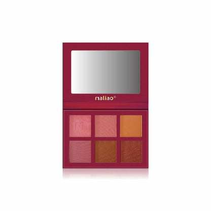 Maliao® HD Matte Touch Blush Palette 6 Colors