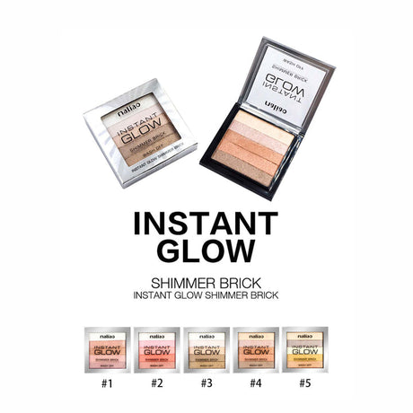 Maliao® Instant Glow Shimmer Brick Powder. maliao.pk