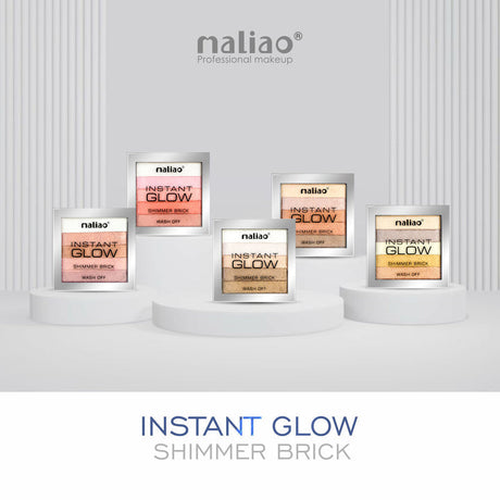 Maliao® Instant Glow Shimmer Brick Powder. maliao.pk