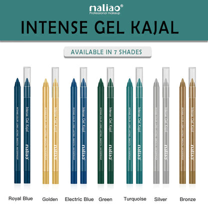 Maliao® Intense Gel Kajal Waterproof Eyeliner – Long Lasting