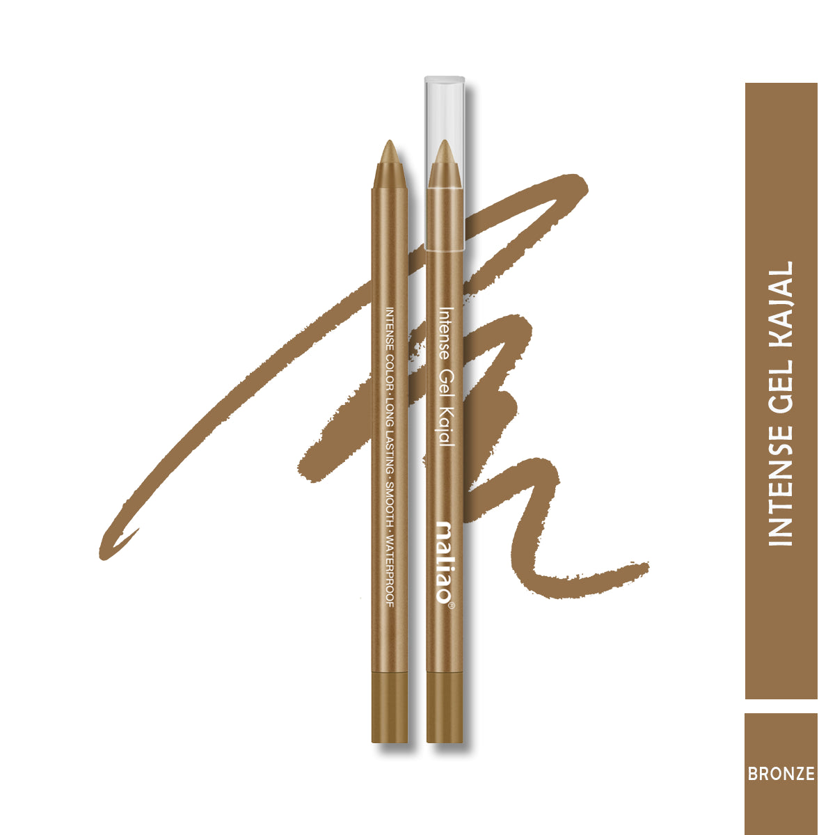 Maliao® Intense Gel Kajal Waterproof Eyeliner – Long Lasting