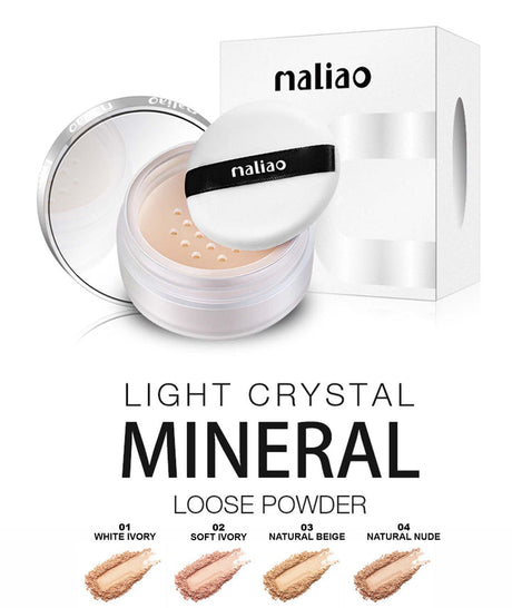 Maliao® Light Crystal Mineral Loose Powder.maliao.pk