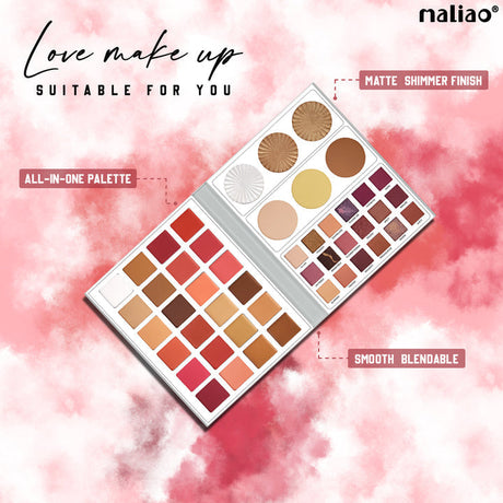 Maliao® Love Makeup All-in-One Color Palette. maliao.pk