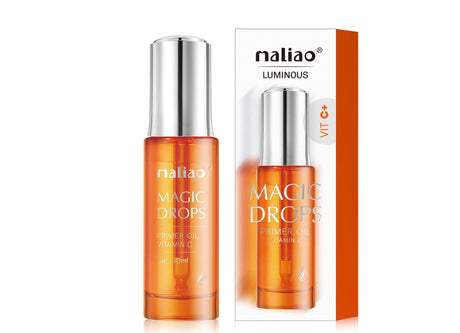 Maliao Magic Drops skincare product with packaging on a white background