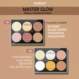 Maliao® Master Glow Highlighting Palette – Radiant Finish. maliao.pk