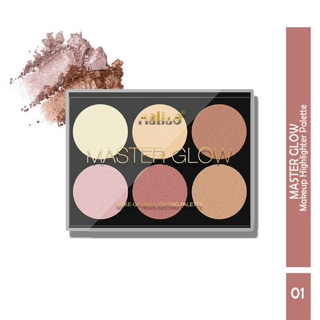 Maliao® Master Glow Highlighting Palette – Radiant Finish. maliao.pk