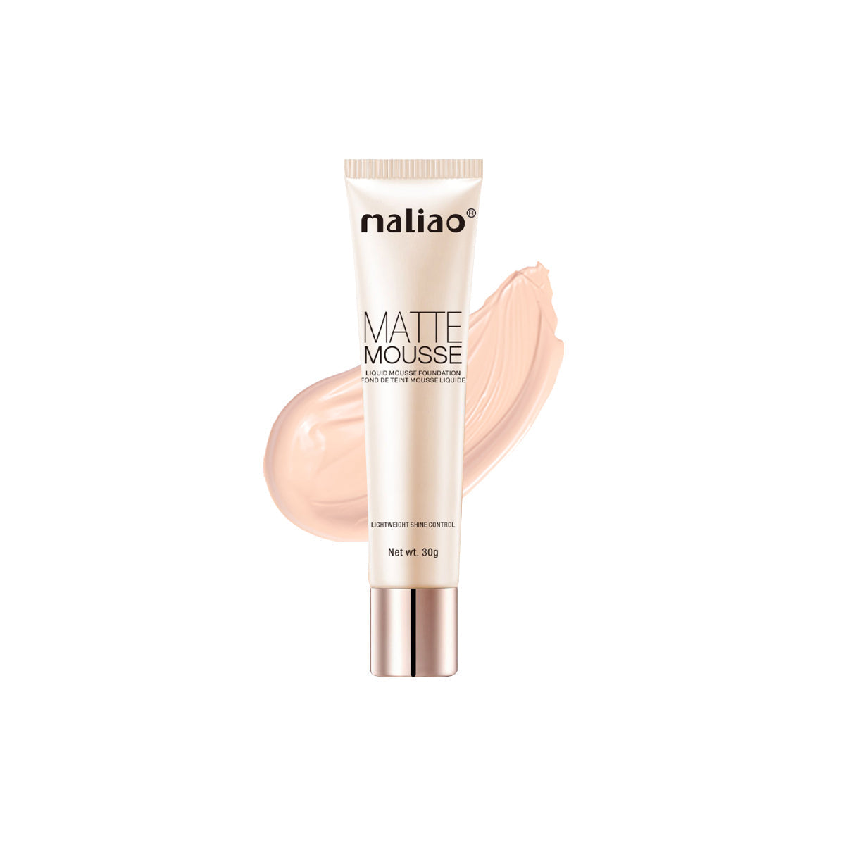Maliao® Matte Mousse Foundation Lightweight Shine Control