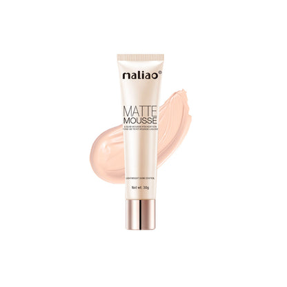 Maliao® Matte Mousse Foundation Lightweight Shine Control