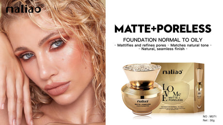 Maliao® Matte + Poreless Foundation for Oily Skin
