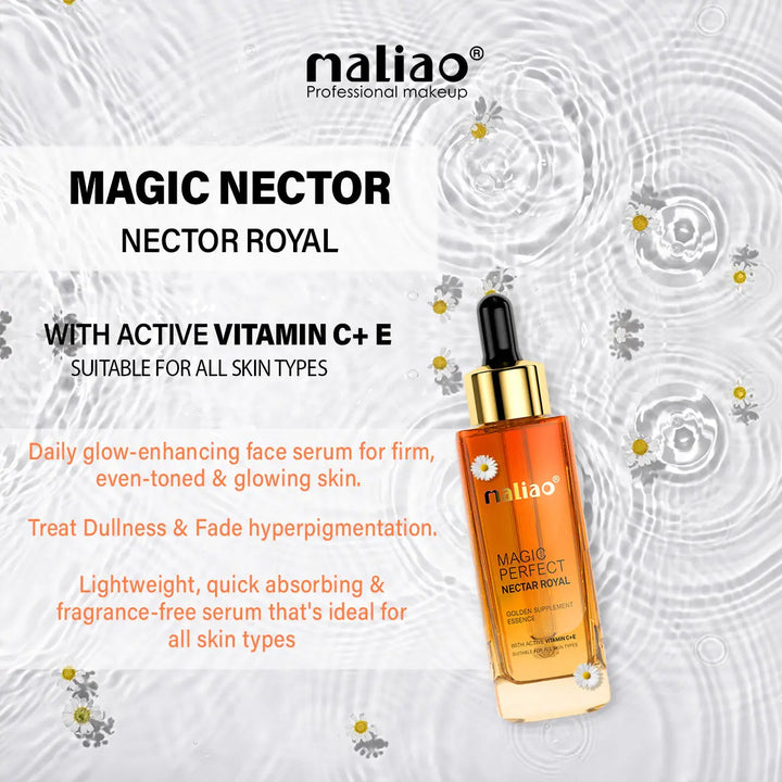 Maliao® Perfect Nectar Vitamin C+E Serum. maliao.pk