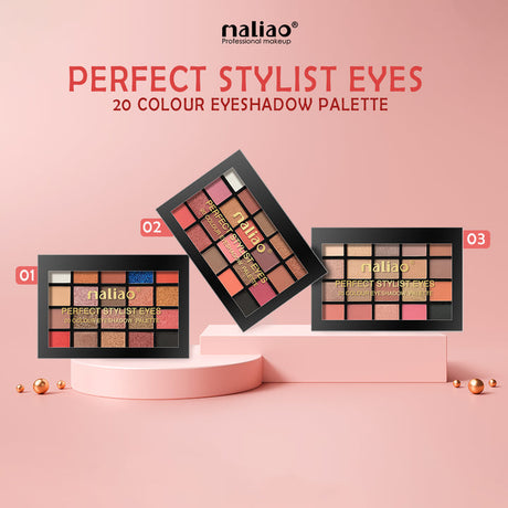 Maliao® Perfect Stylist Eyes 20 Color Palette