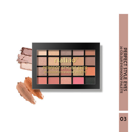Maliao® Perfect Stylist Eyes 20 Color Palette