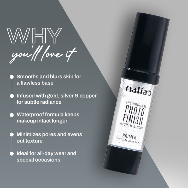 Maliao® Photo Finish Pore Minimizing Primer – Smooth Base. maliao.pk