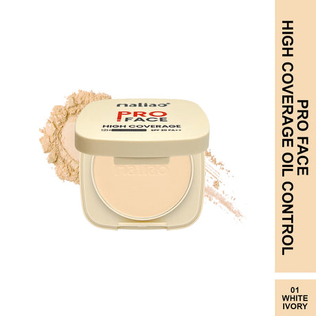 Maliao® Pro Face High Coverage Compact Powder SPF30.maliao.pk
