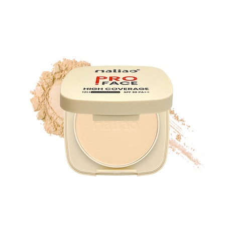 Maliao® Pro Face High Coverage Compact Powder SPF30. maliao.pk