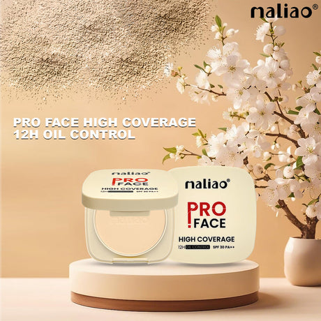 Maliao® Pro Face High Coverage Compact Powder SPF30. maliao.pk