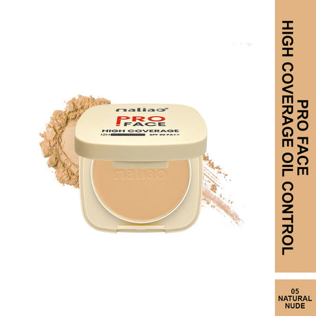 Maliao® Pro Face High Coverage Compact Powder SPF30. maliao.pk