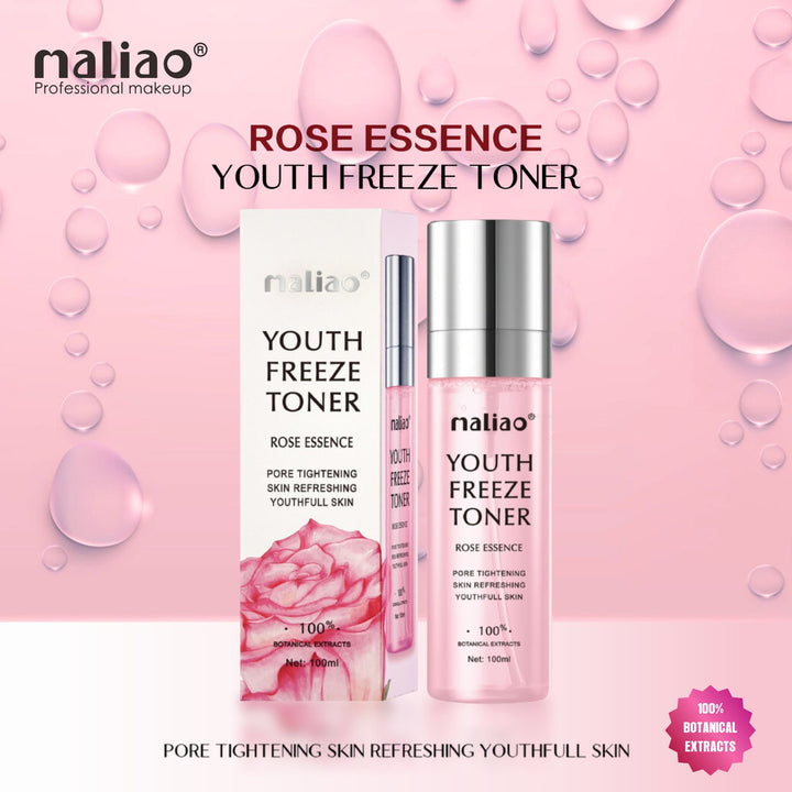 Maliao® Rose Essence Youth Freeze Toner 100ml. maliao.pk