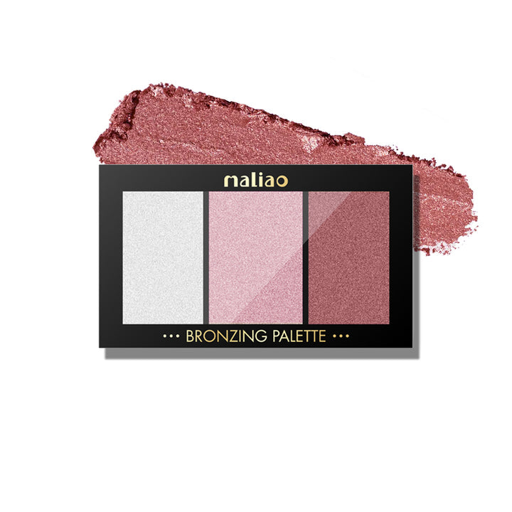 Maliao® Shimmering Bronzing Palette Glow Finish