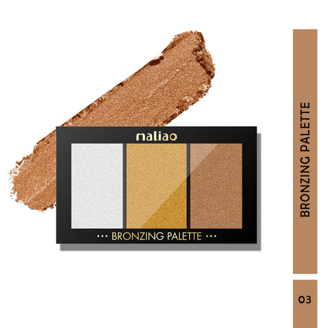 Maliao® Shimmering Bronzing Palette Glow Finish