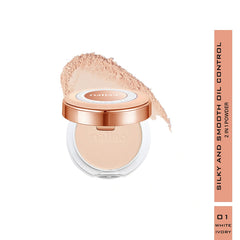Maliao Silky Smooth Oil-Control Compact Powder 2in1 Perfect Coverage