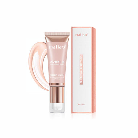Maliao primer bottle with packaging on a white background. maliao.pk 