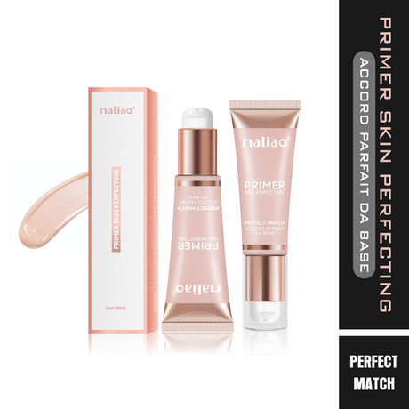 Maliao primer and cream set with packaging on a white background. maliao.pk 