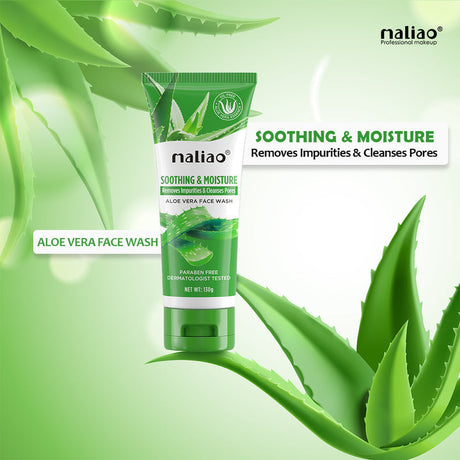 Maliao® Soothing Aloe Vera Face Wash – Gentle Cleanser. maliao.pk